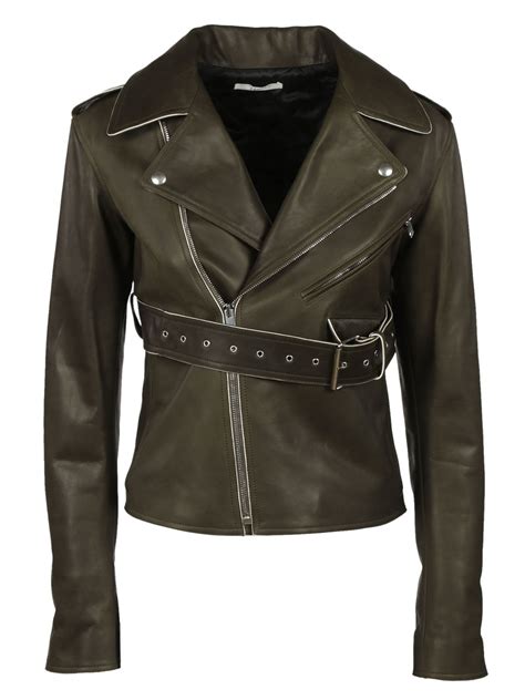 Leather Celine Jackets for Women 